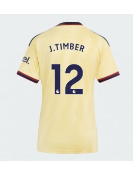 Arsenal Jurrien Timber #12 Ausweichtrikot für Frauen 2026-27 Kurzarm